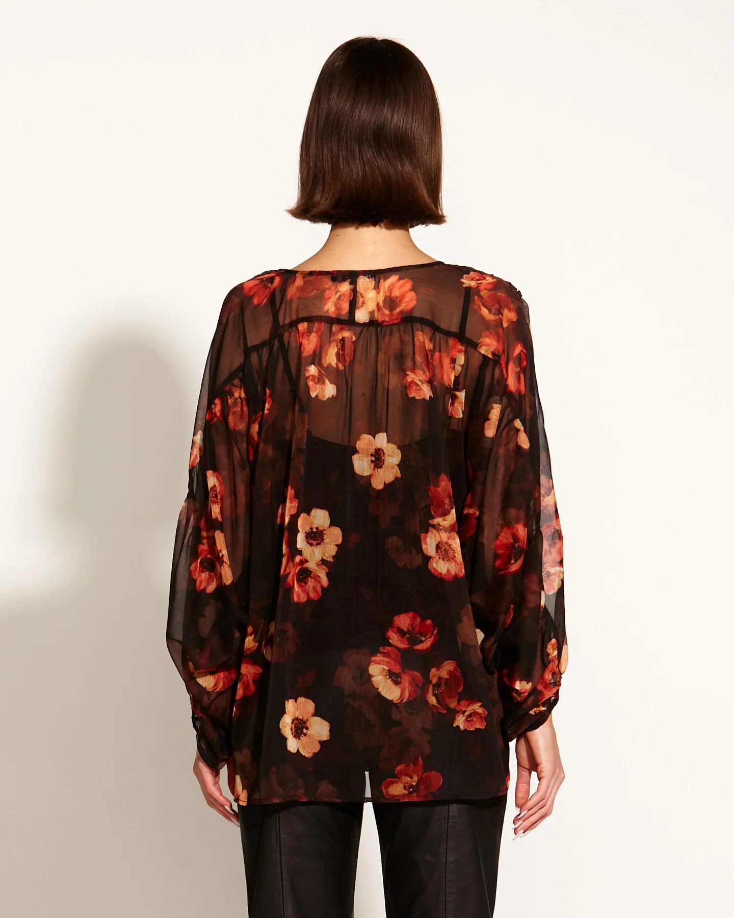 Fate+Becker Bloom Batwing Sleeve Shirt
