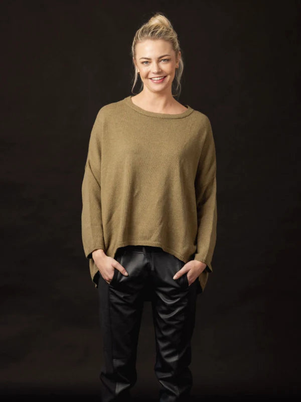 Mi Moso Pixie Knit in Khaki