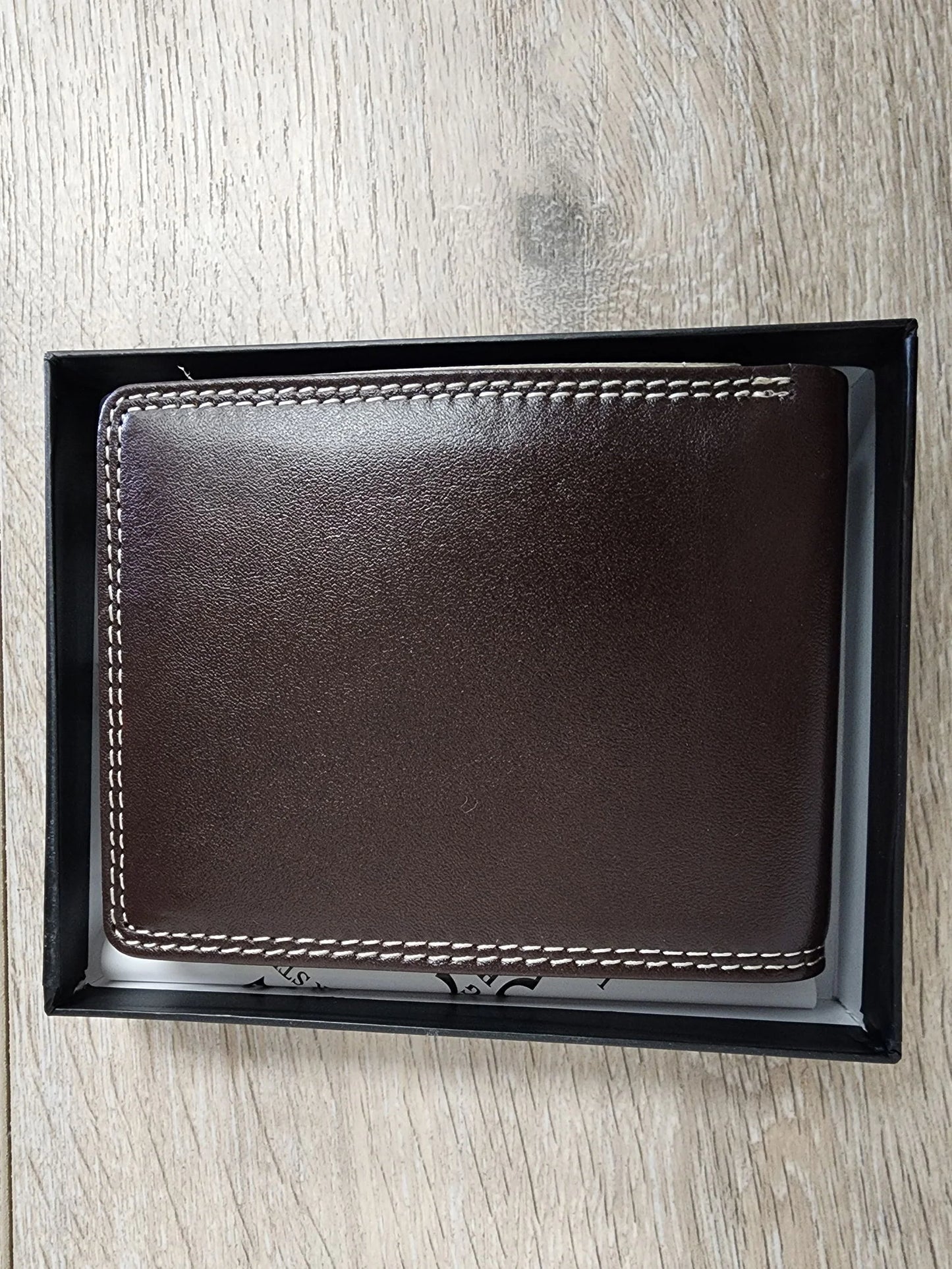 Down Under Chocolate Leather Wallet - NZ Brands