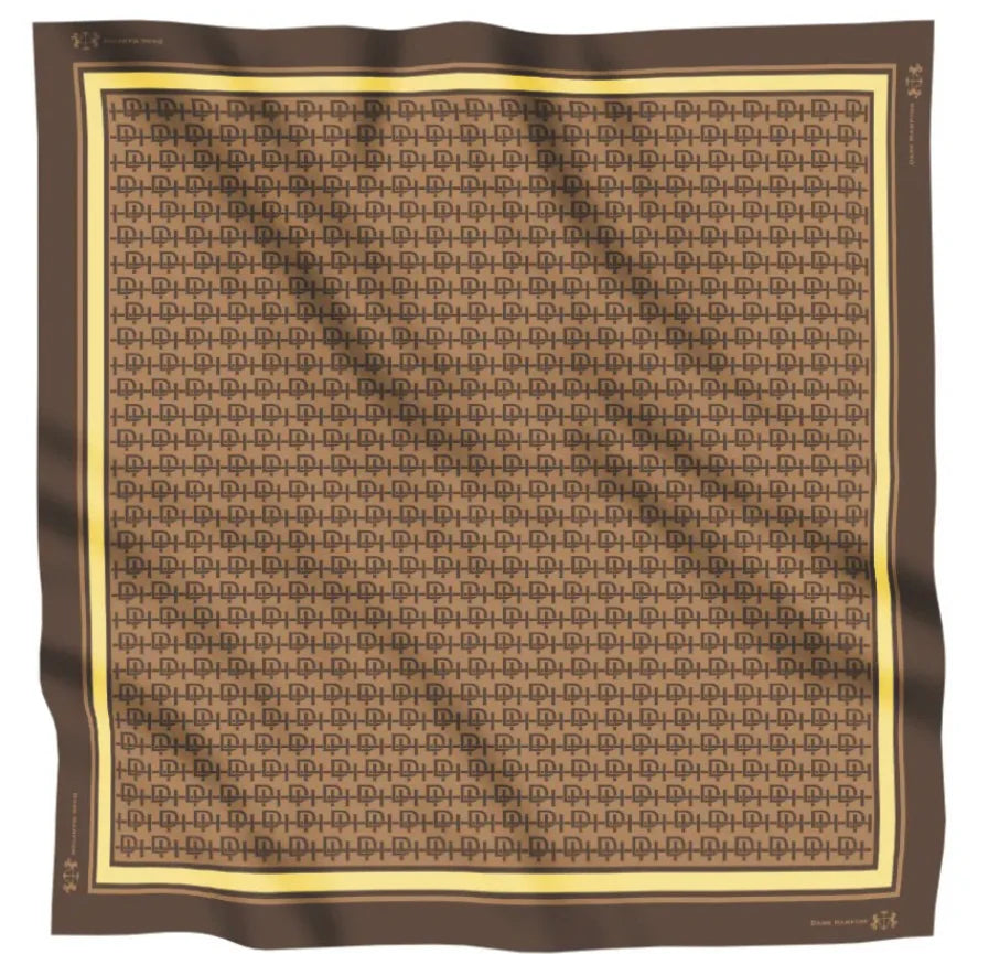 Dark Hampton The Harvey Large Silk Sarf