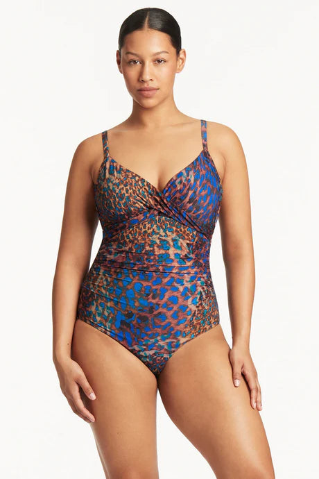 Sea Level Hunter Twist Front DD/E Cup One Piece