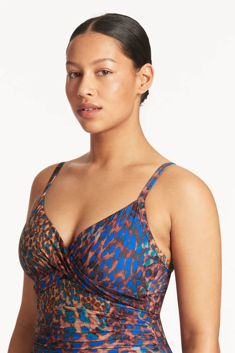 Sea Level Hunter Twist Front DD/E Cup One Piece
