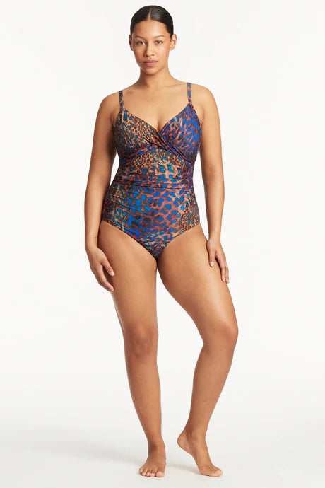 Sea Level Hunter Twist Front DD/E Cup One Piece
