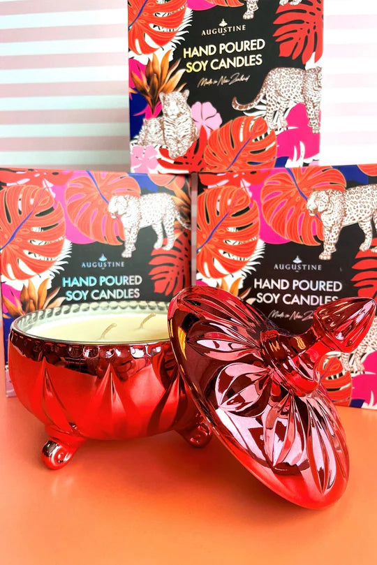 Augustine Pink Fragrant Pear Candle