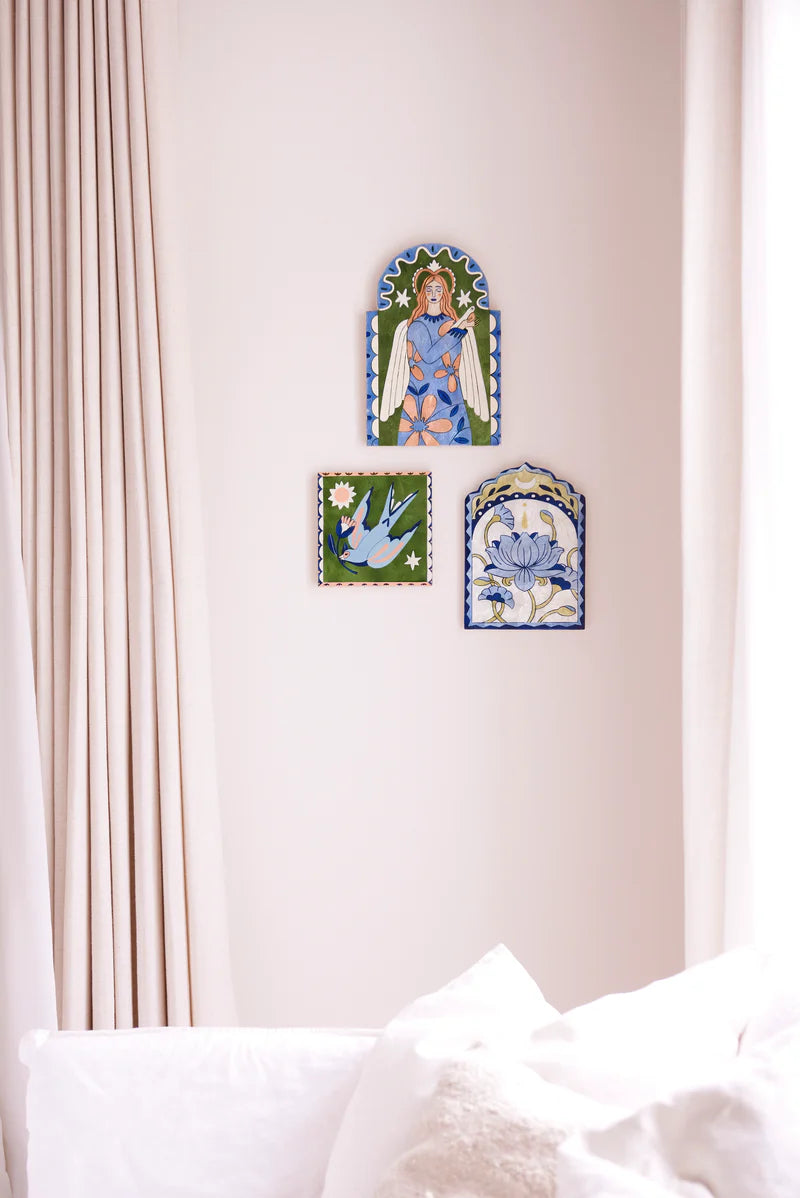 Jones & Co Gardienne Angel Wall Tile