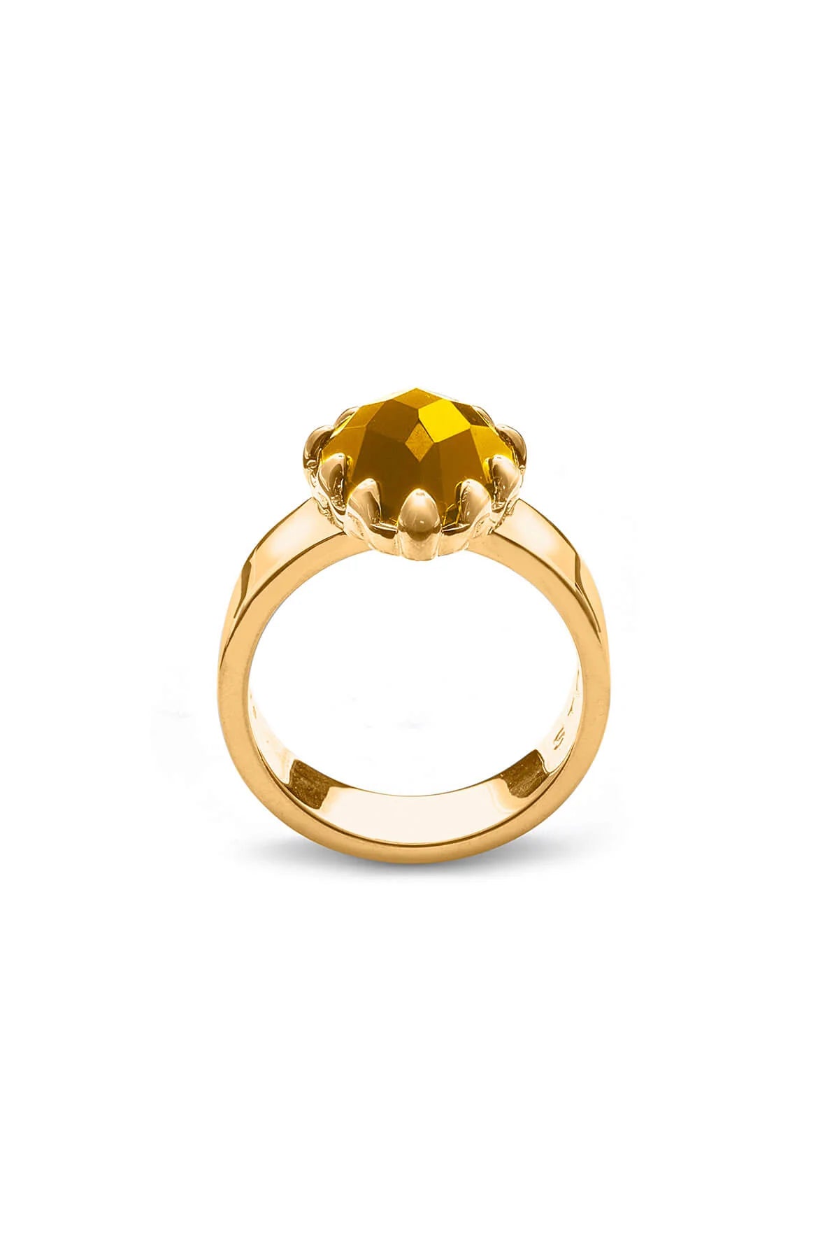 Stolen Girlfriend Club Love Claw Ring Gold Plated Size N