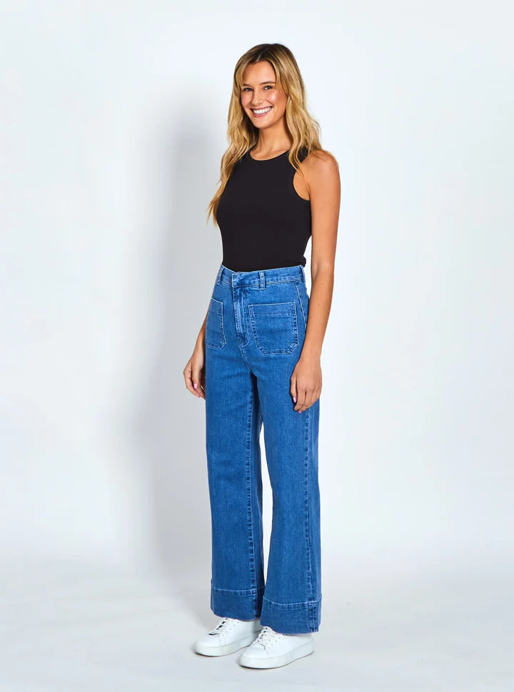 Monaco Milan Jean - Blue Wash