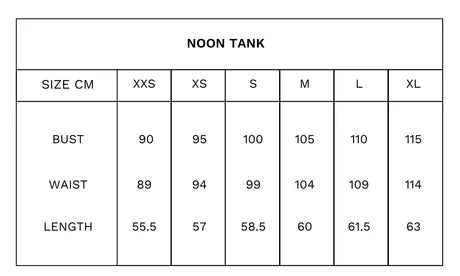 Tuesday Label Noon Tank