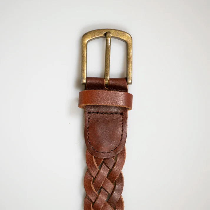 Parisian Crafted Vintage Plait Belt