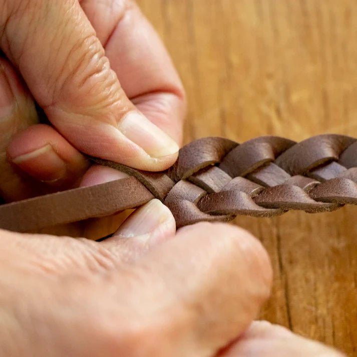 Parisian Crafted Vintage Plait Belt