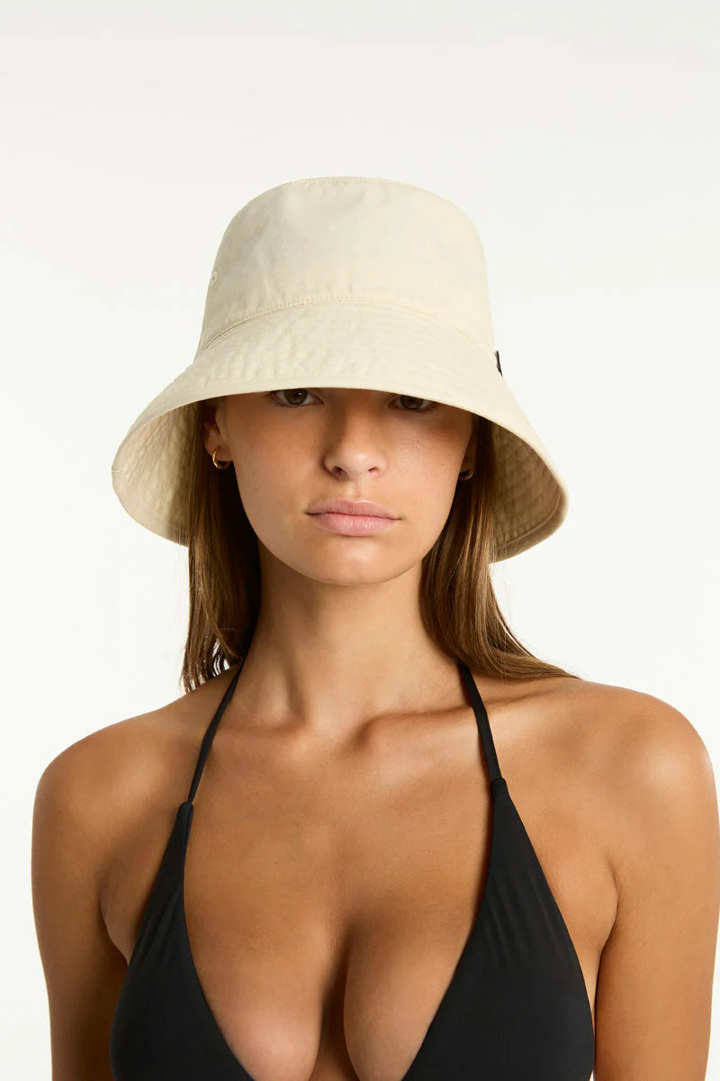 Sea Level Canvas Bucket Hat