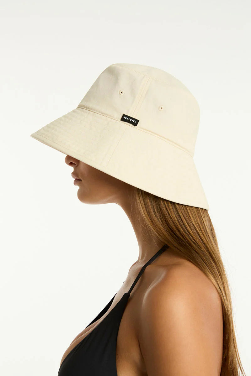 Sea Level Canvas Bucket Hat