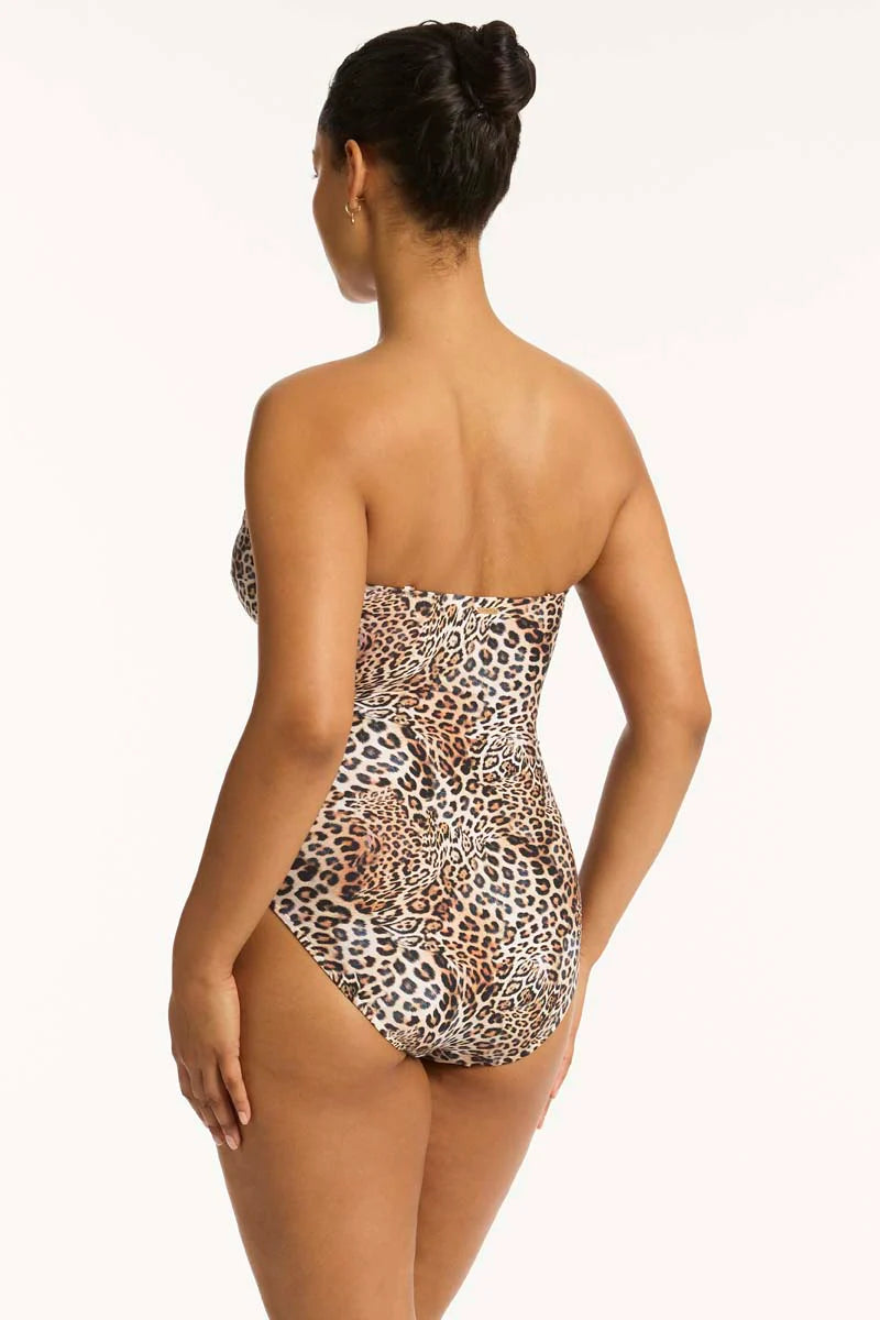 Sea Level Congo V Bandeau One Piece