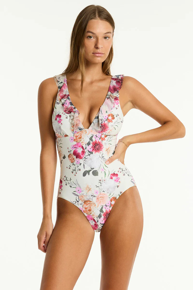 Sea Level Belle Frill One Piece
