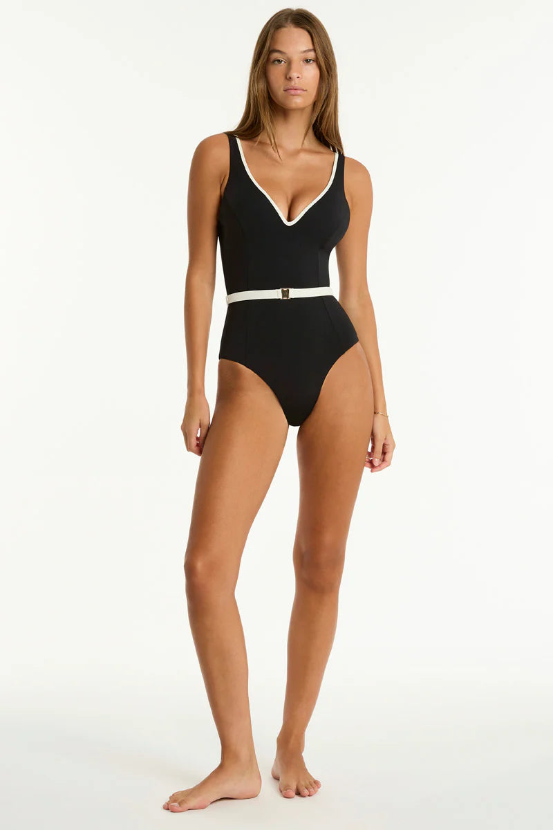 Sea Level Babylon Plunge One Piece