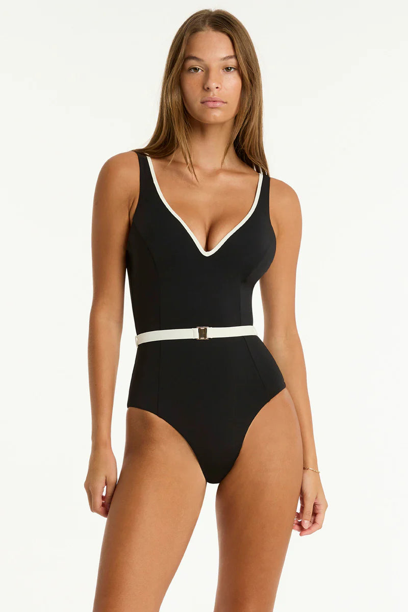 Sea Level Babylon Plunge One Piece