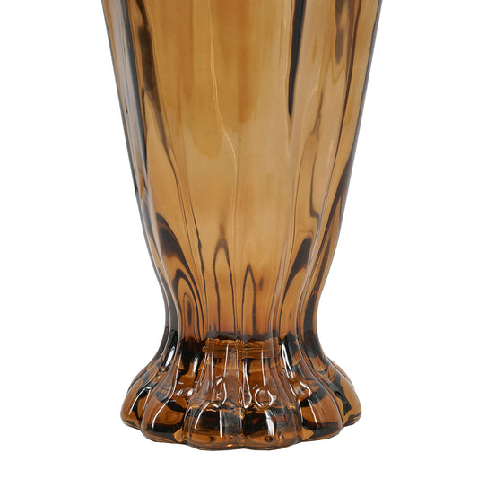 Rembrandt Brown Ruffle Vase - Large