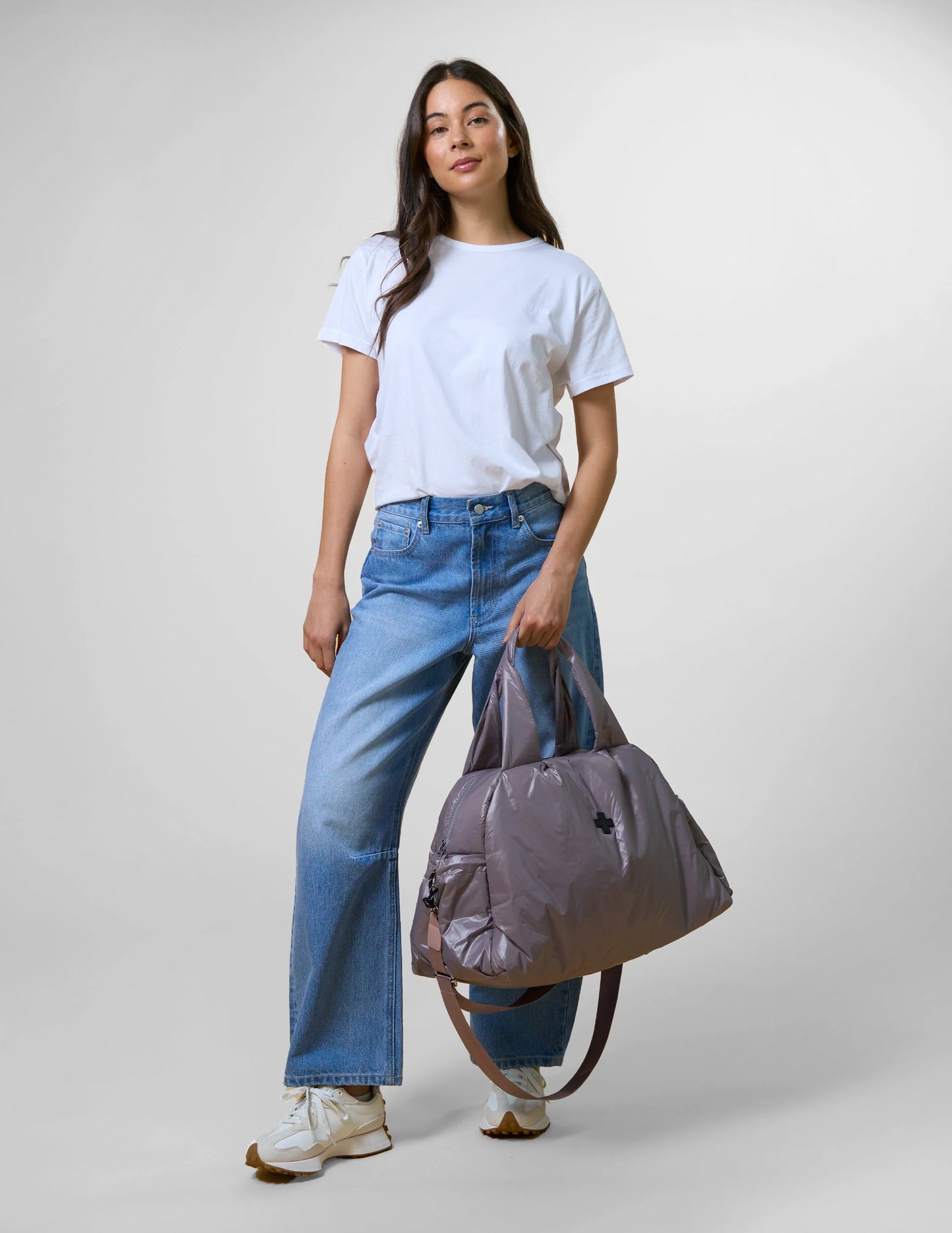 Stella+Gemma Overnight Bag in Aubergine