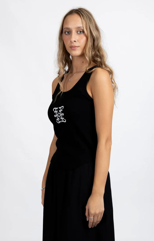 Federation Numbers Singlet-Stamp Black