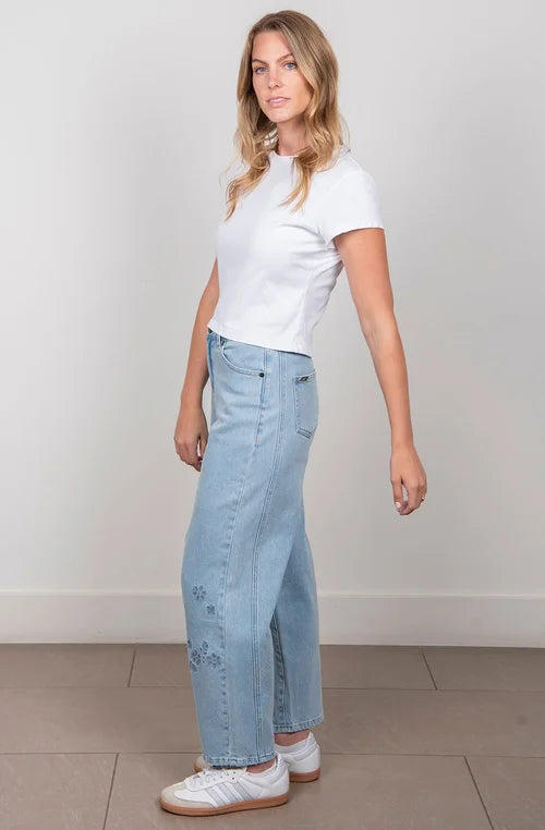 New London Jeans Truro Flower Jeans