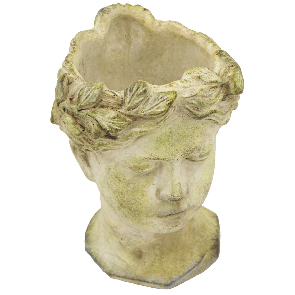Rembrandt Visage Cement Vase - Medium