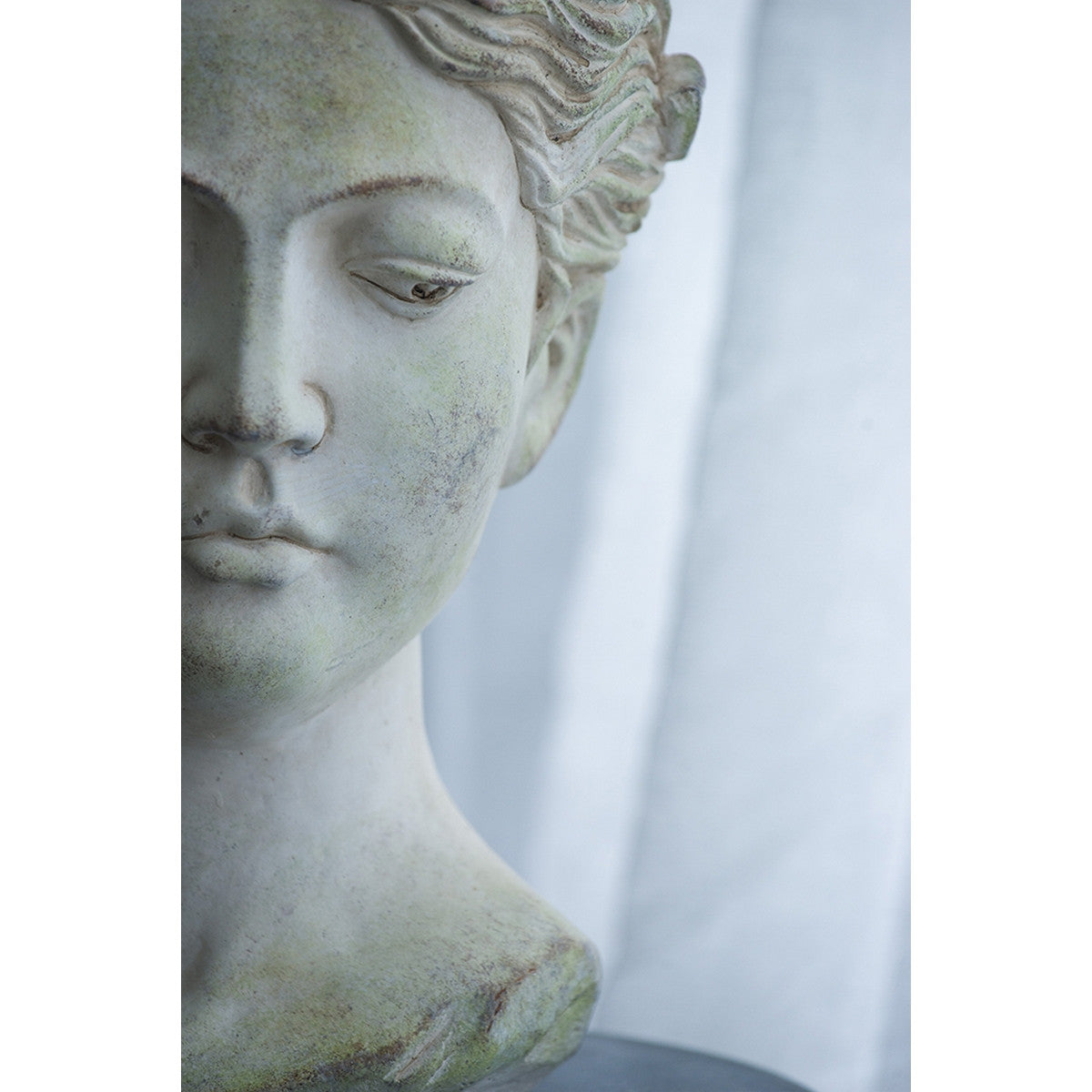 Rembrandt Visage Cement Vase - Medium
