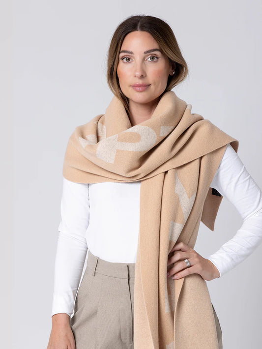 Dark Hampton The Thompson Wool Blanket Scarf
