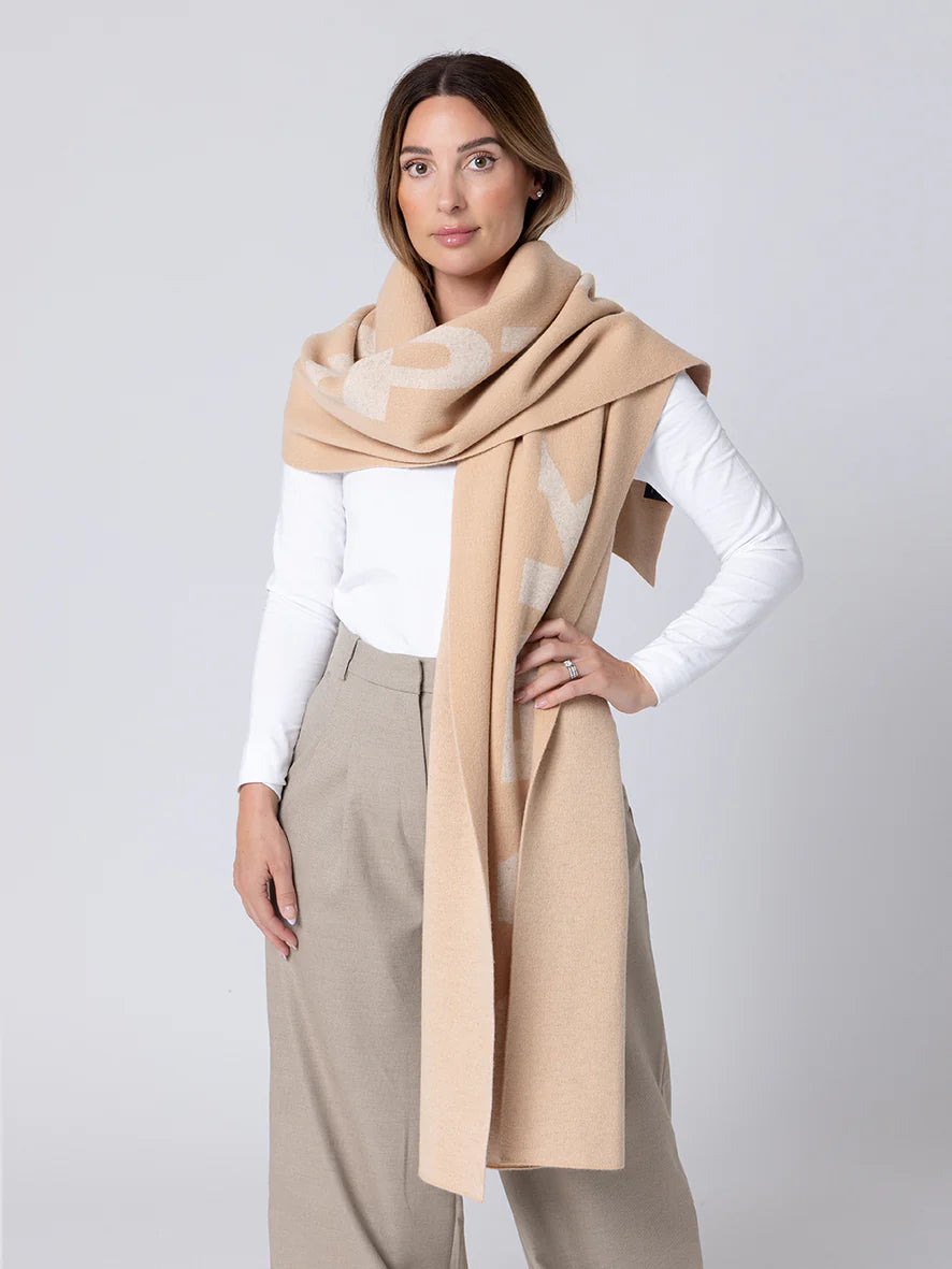Dark Hampton The Thompson Wool Blanket Scarf