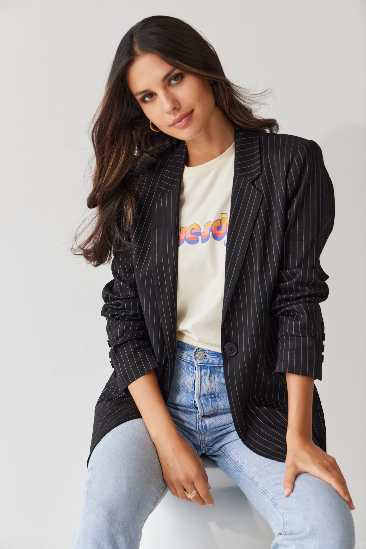 Tuesday Label Boyfriend Blazer
