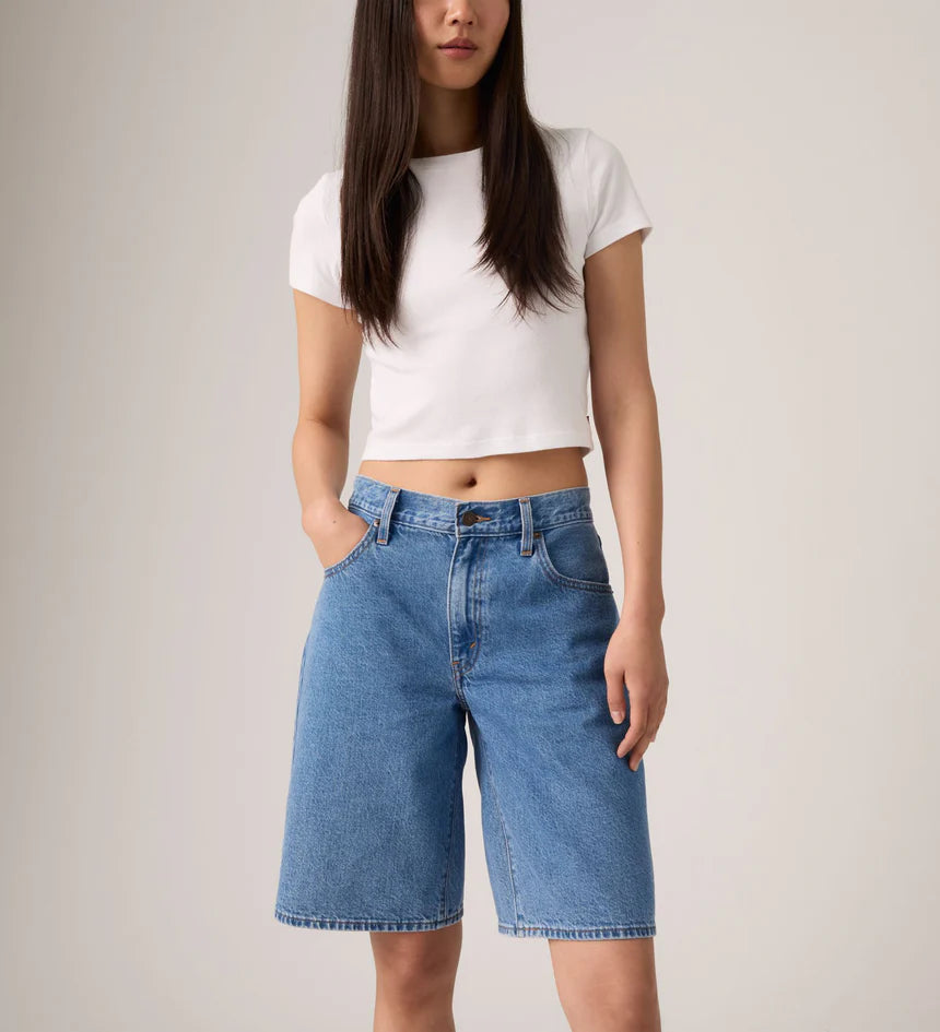 Levi's Baggy Dad Jort Foolish Love