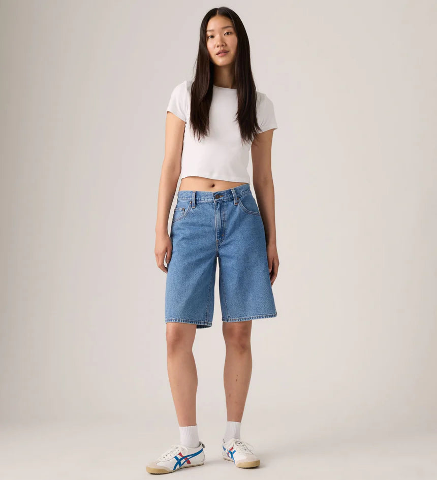 Levi's Baggy Dad Jort Foolish Love