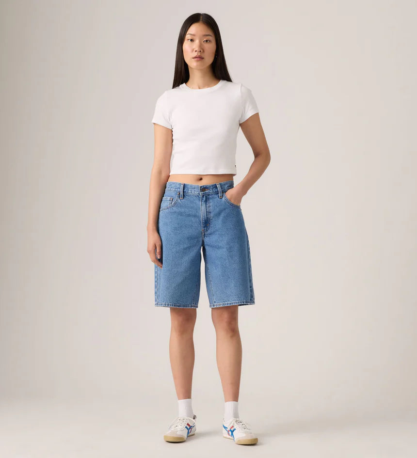 Levi's Baggy Dad Jort Foolish Love