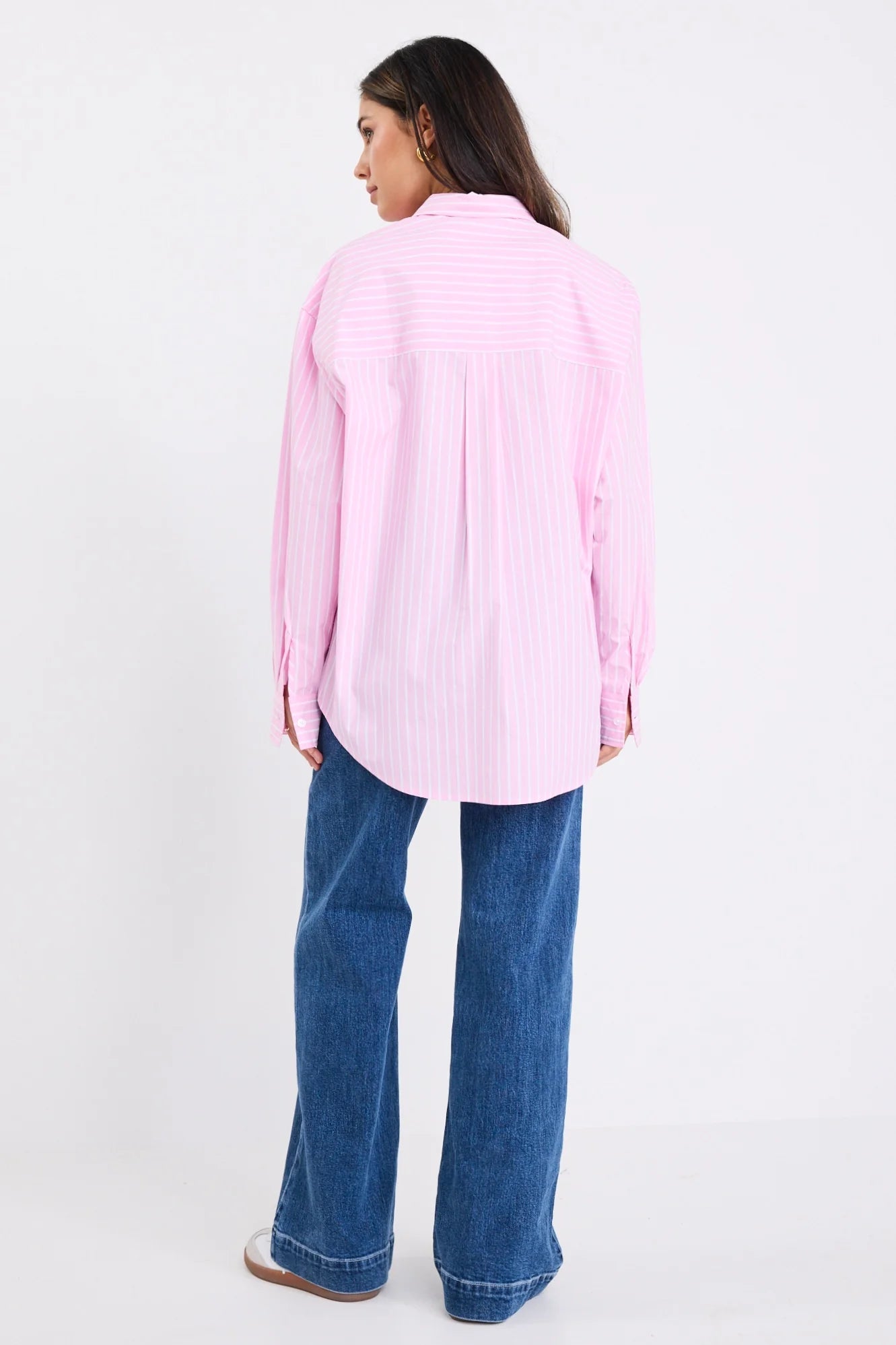 Stories Be Told You Got This Boyfriend Shirt in Blue or Pink