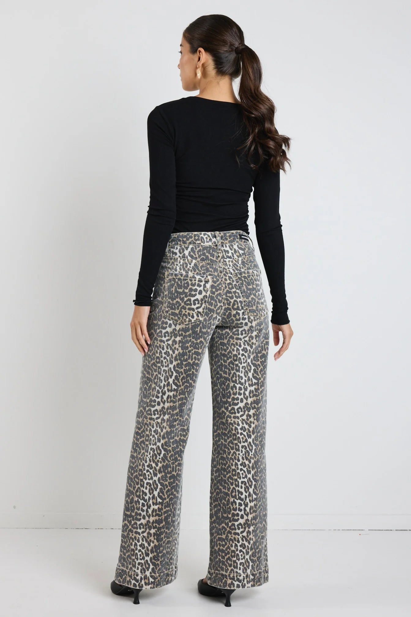 Among The Brave Zoey Leopard Jean