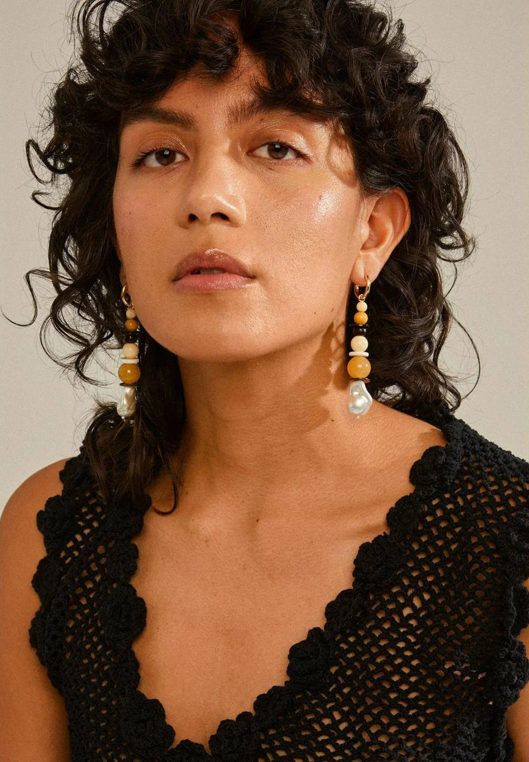 Pilgrim Naila Earrings Multi Coloured