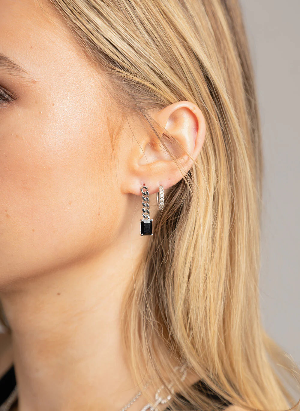 Federation Dropping Stone Earrings