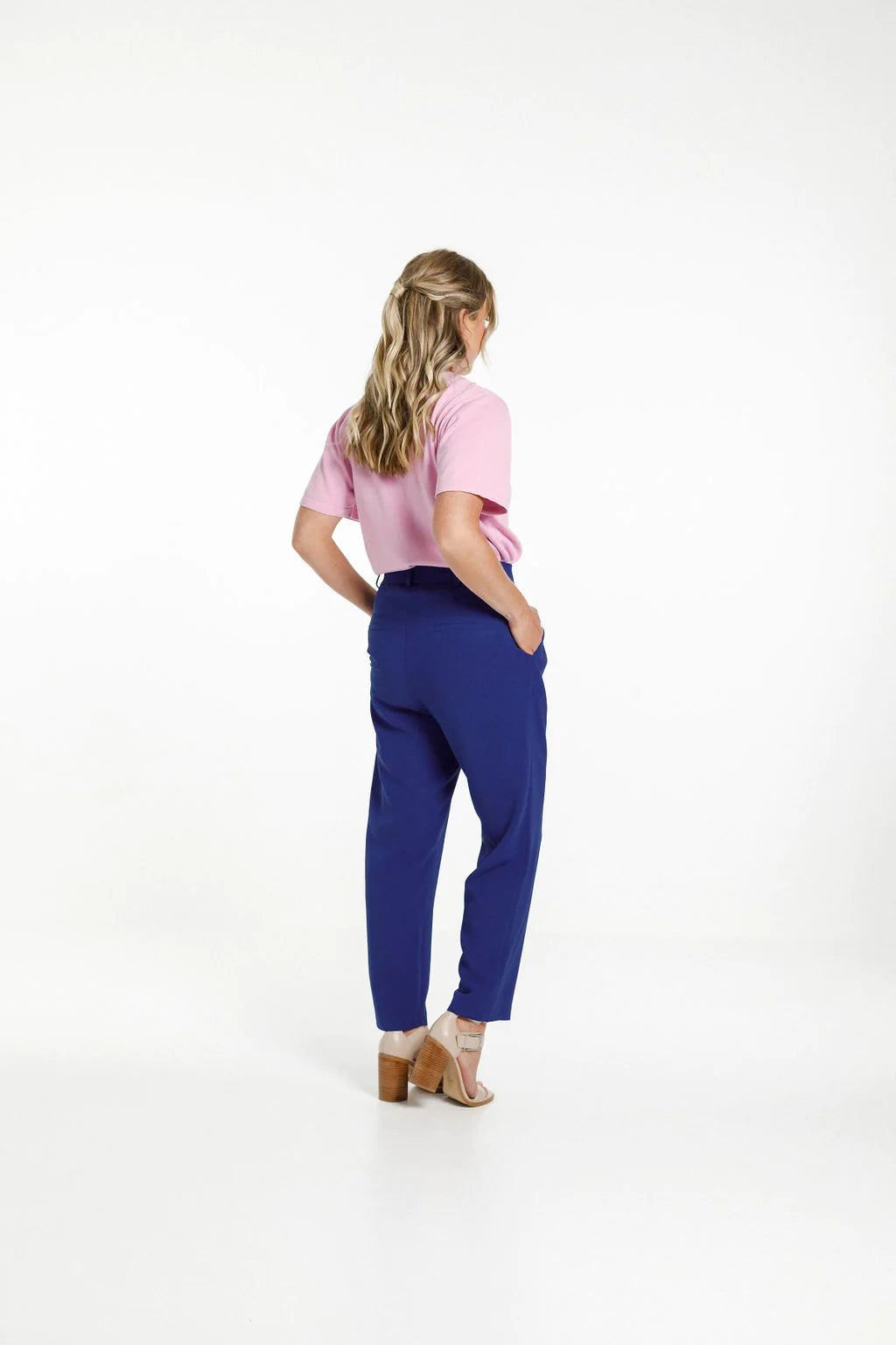 Home-Lee Raven Pant - Cobolt