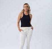 New London Jeans - Hope Jogger in Black or White