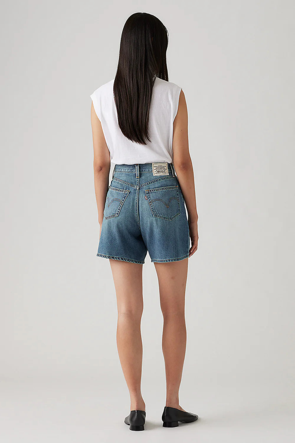 Levis High Baggy Shorts - Stop Flaxing