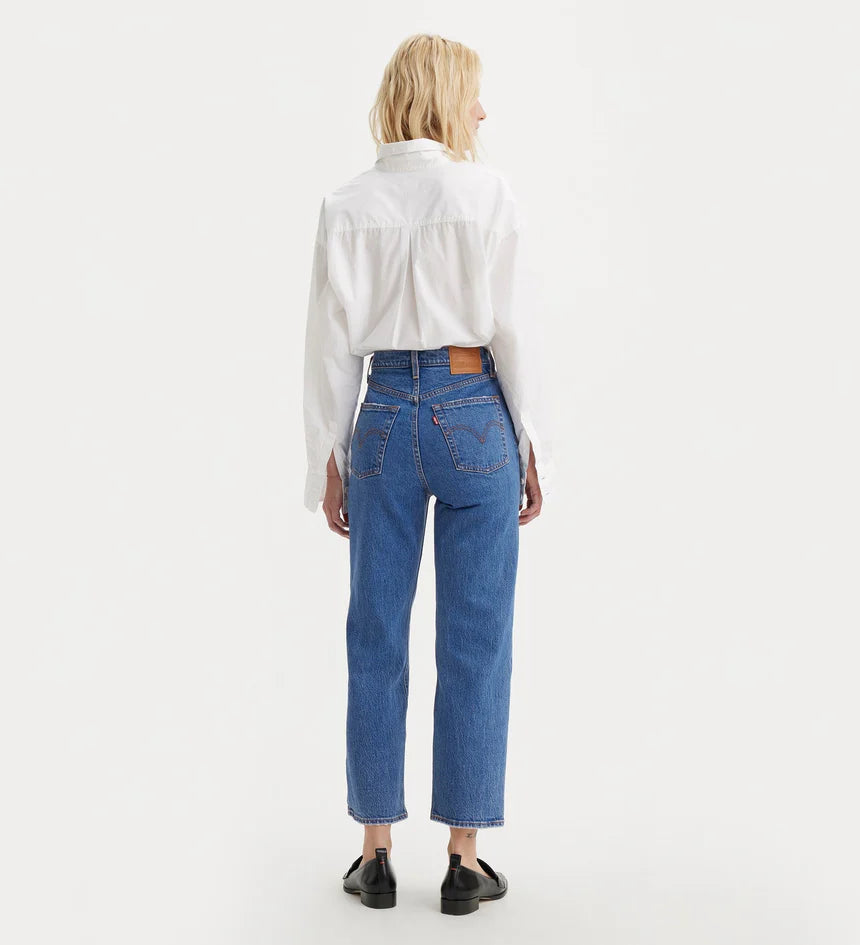 Levis Women's Ribcage Straight Ankle Jeans