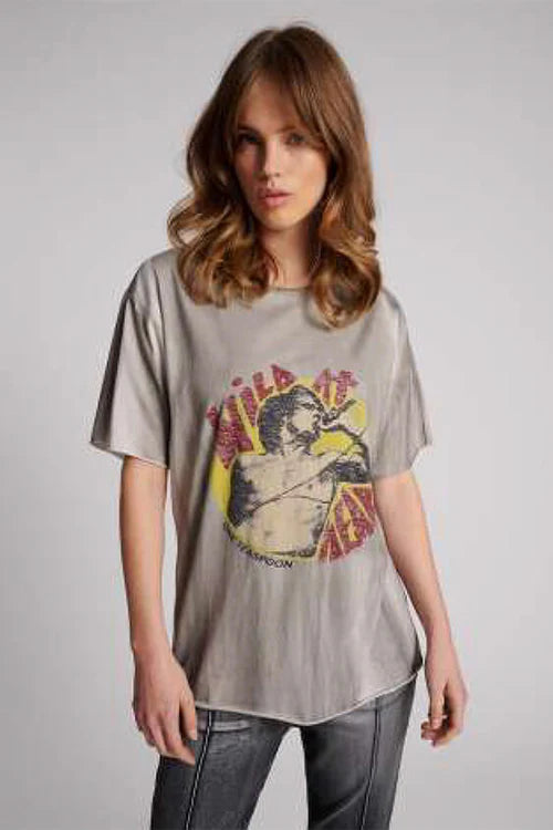 One Teaspoon Wild At Heart Boyfriend Tee