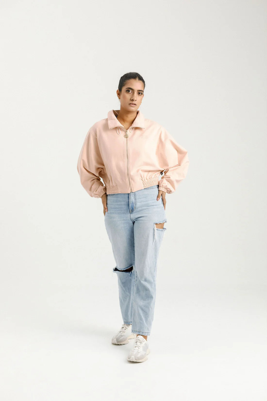 Rose Road Syd Jacket-Peach Rose