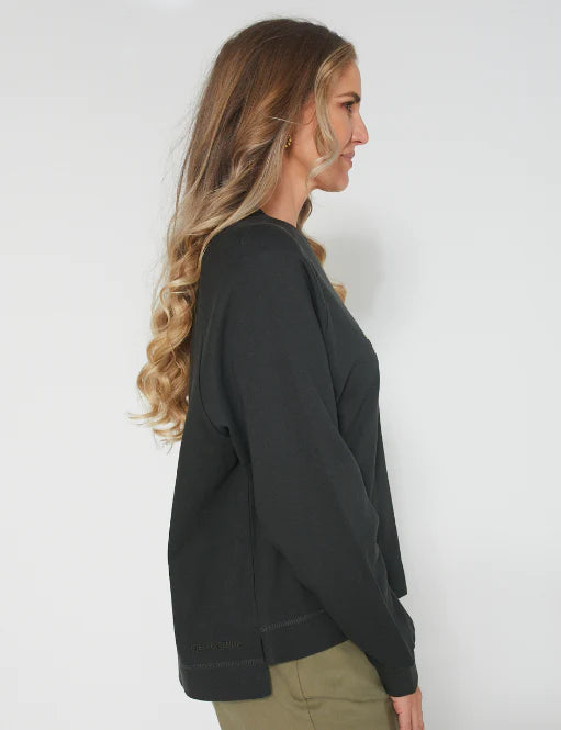Stella+Gemma Nico Sweater Aged Checked Cross