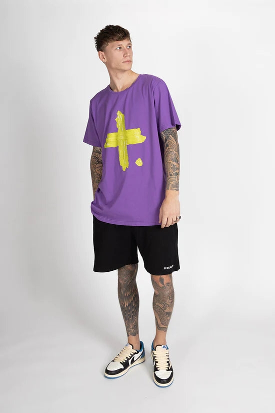 Federation Staple Tee - Big Plus Grape