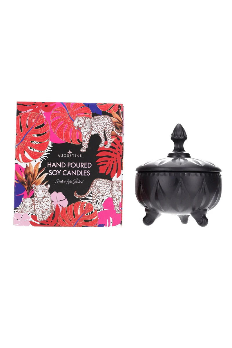 Augustine Coffee & Whiskey Candle - Black