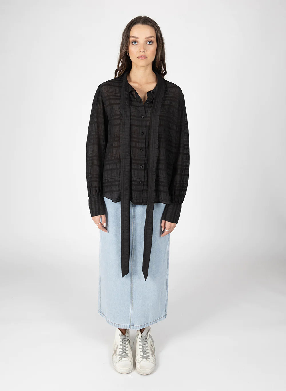 Federation Tam Tie Top