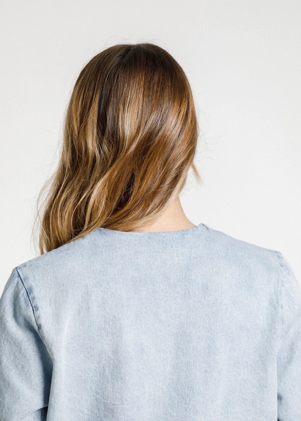 Thing Thing Embark Denim Shacket - Stone Wash