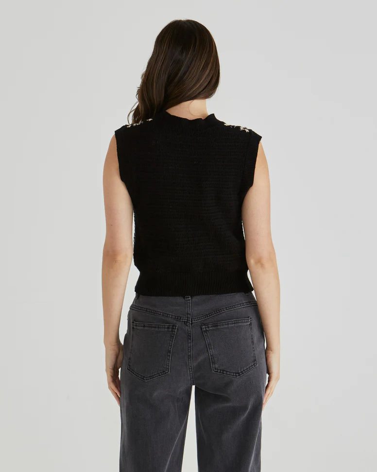 Sass Erika Crochet Vest