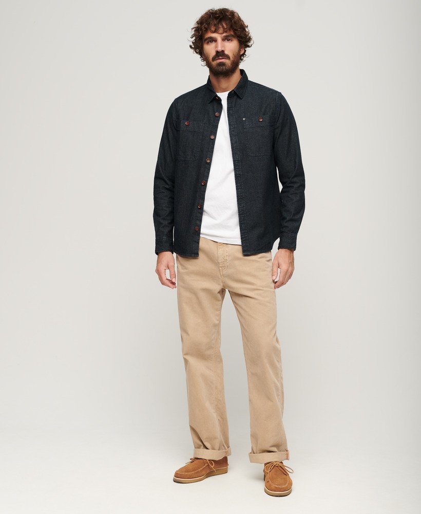 Superdry Men's Merchant Denim Overshirt