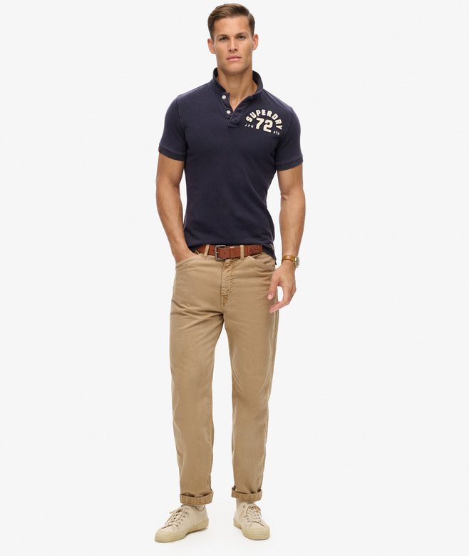 Superdry Vintage Athletic Polo Eclipse Navy
